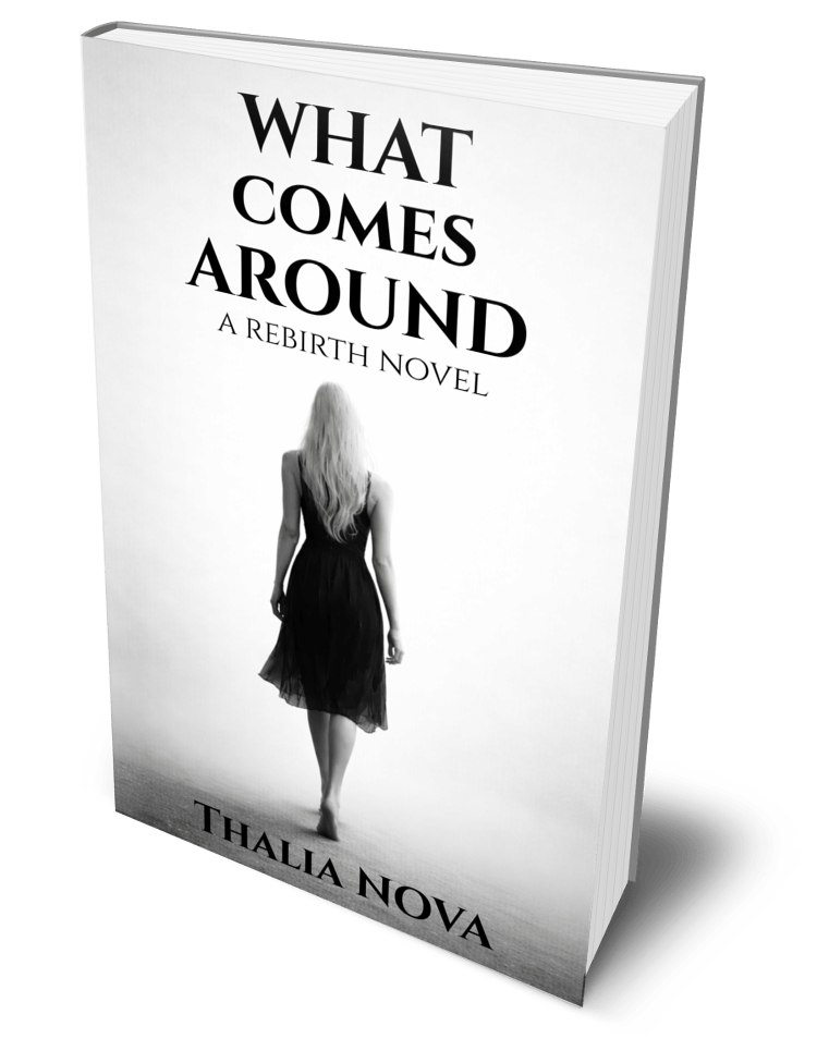 Book cover of What Comes Around by Thalia Nova